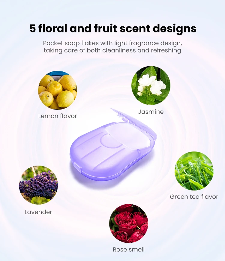 5 floral and fruit scent designs