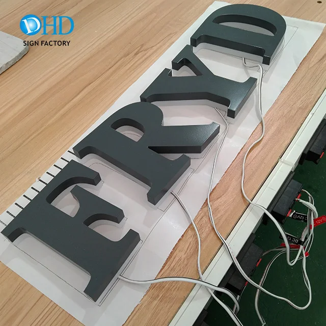 Новый дизайн, светодиодные наружные рекламные вывески с подсветкой для программируемых светодиодных вывесок