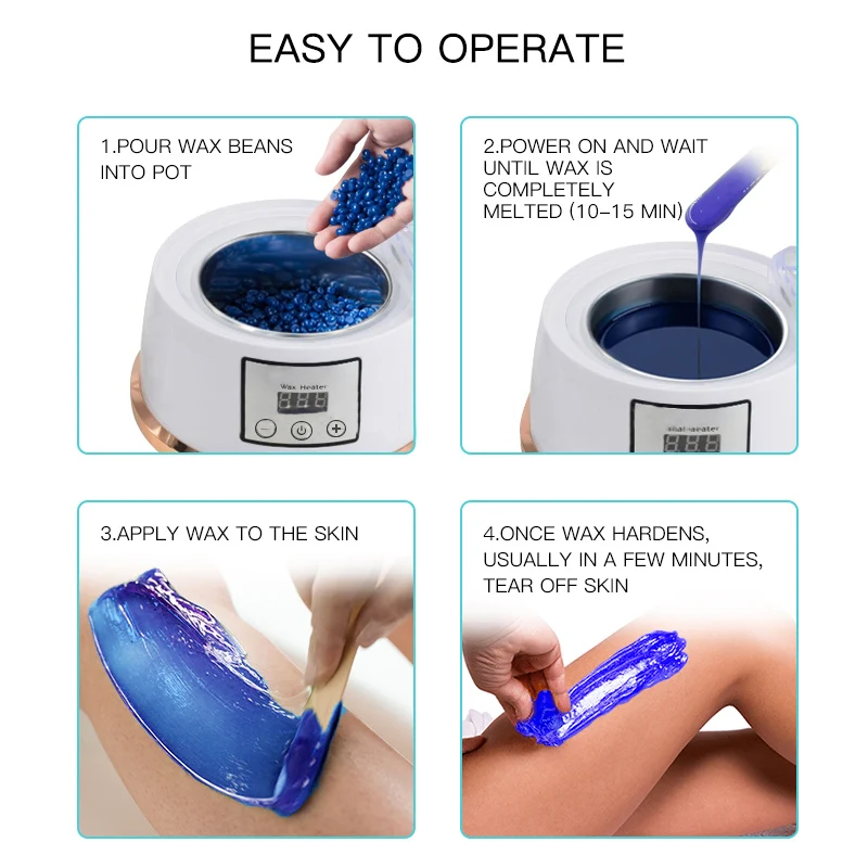 
Прямая поставка с завода, косметическое устройство 500 куб. См, набор для удаления волос, нагреватель воска с сертификатом CE 