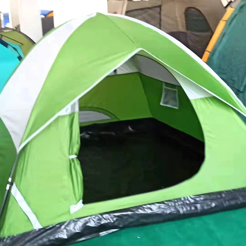Ultra-Light Poleless Hiking Tent - 20D Silicon Coated