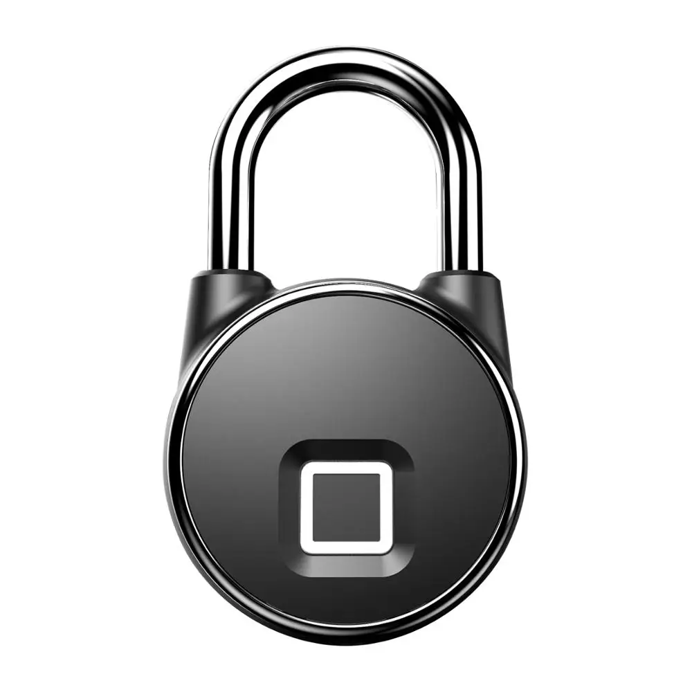RSH USB Перезаряжаемый смарт-замок, БЕСКЛЮЧЕВОЙ замок с распознаванием отпечатков пальцев, IP65 Водонепроницаемый Противоугонный замок, дверной замок для багажа