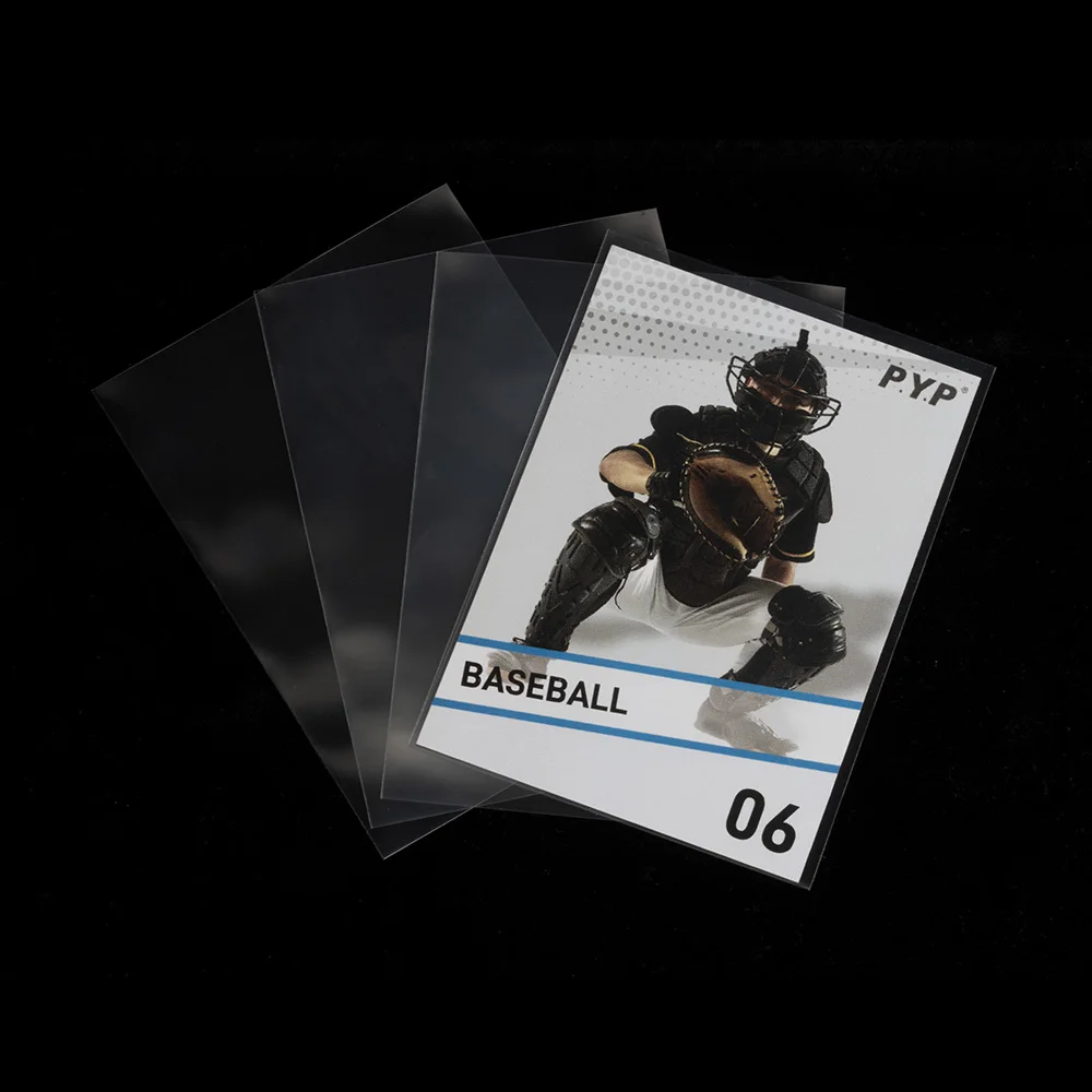 Custom Trading Card Sleeves Sports Game Card Protection Bags 67x92mm
