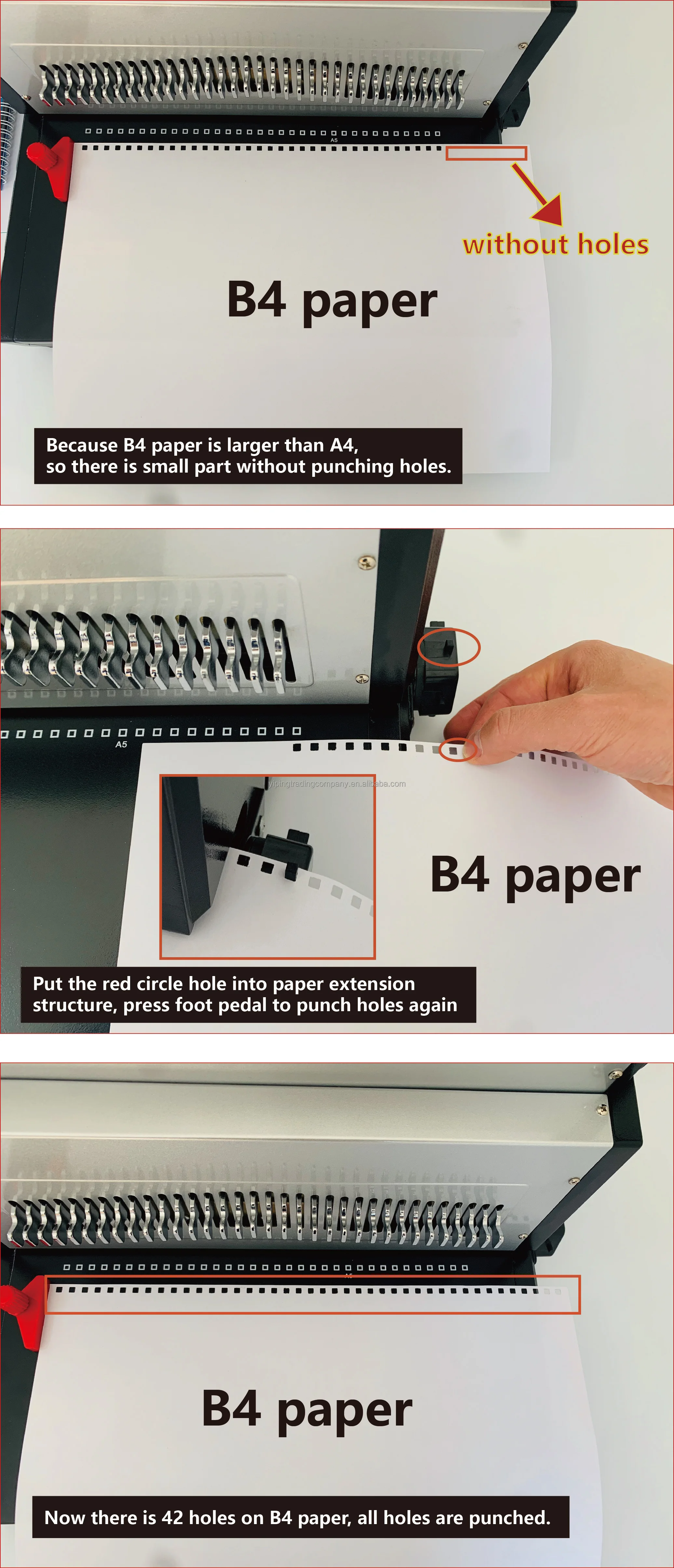 8707 Electric Double Wire Binding Machine Double Wire Binder Book