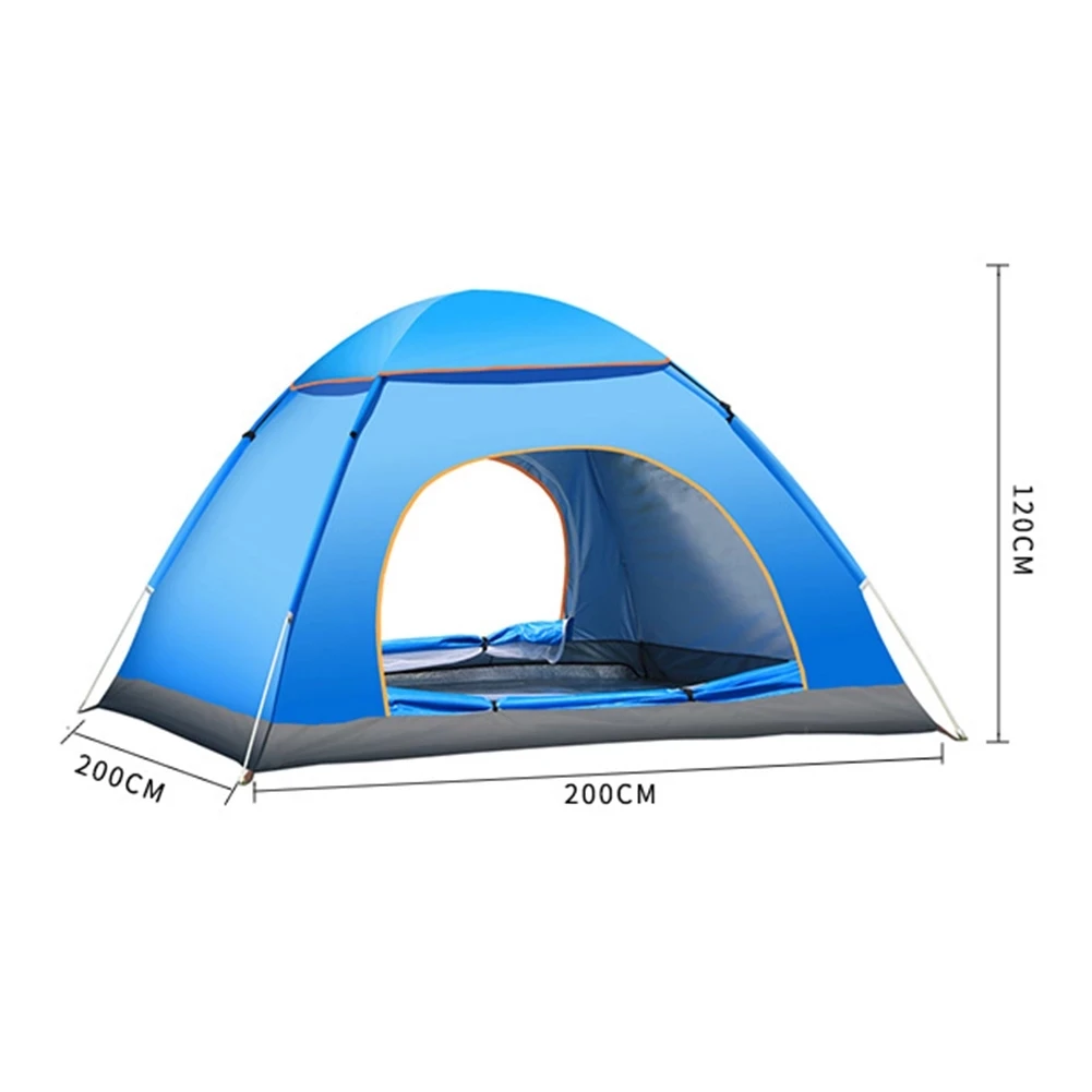 Mountaineering Single Layer Quick Open Portable Single Outdoor Party Tent Bed Camping Tent