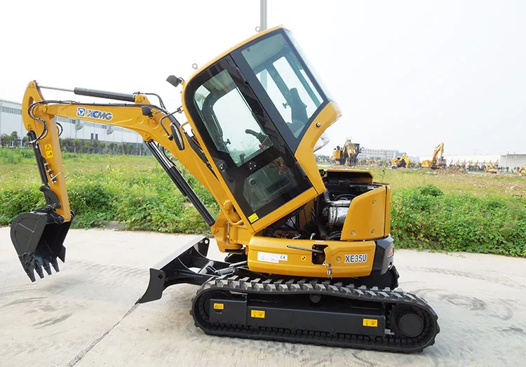 XCMG Official Cheap Excavators Remote Control Excavator Sale XE35U