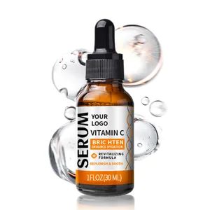 Organic Vitamin C Hyaluronic Acid Jojoba Oil Eye Serum Anti-Aging Moisturizer Lightening Targets Dark Circles Anti-Puffiness