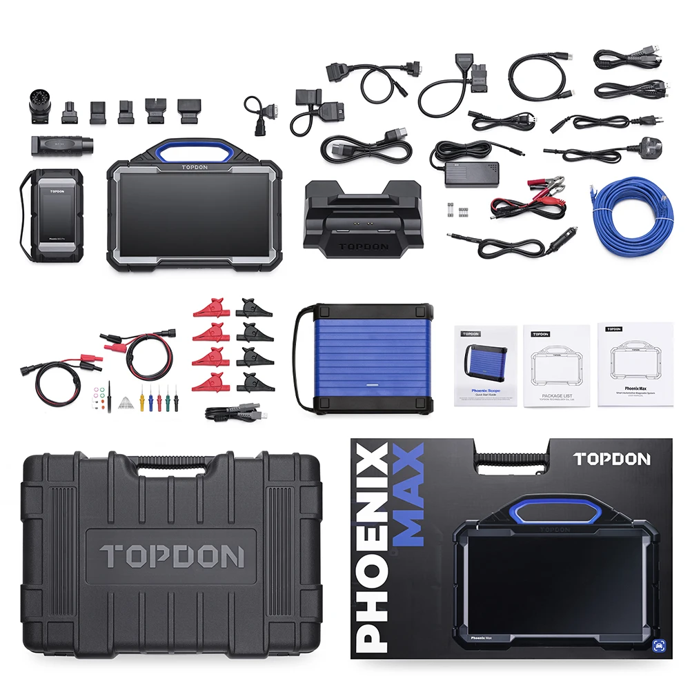 TOPDON Phoenix Max 2Year Free Upadate Car Truck Ecu Programer Programming Tool OE-LEVEL Full System Diagnostic Auto Car Scanner