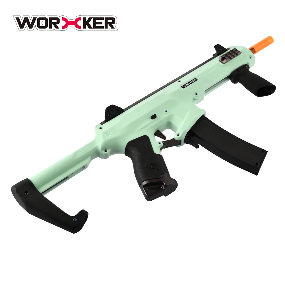 Worker Mod Soft Bullet Gun with Foam Dart Seagull Worker Seagull Blaster Popular Toys Worker Foam Blaster 150-200 FPS
