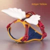 Yellow red with white wing