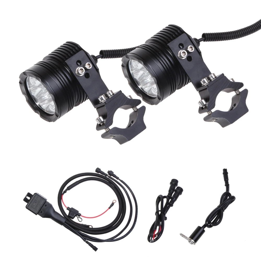 
Фары для мотоцикла, велосипеда, 20 Вт, лампа для мотоцикла, автомобиля, светодиодная фара, IC Flash Strobe Wire для внедорожника, суперъяркая 