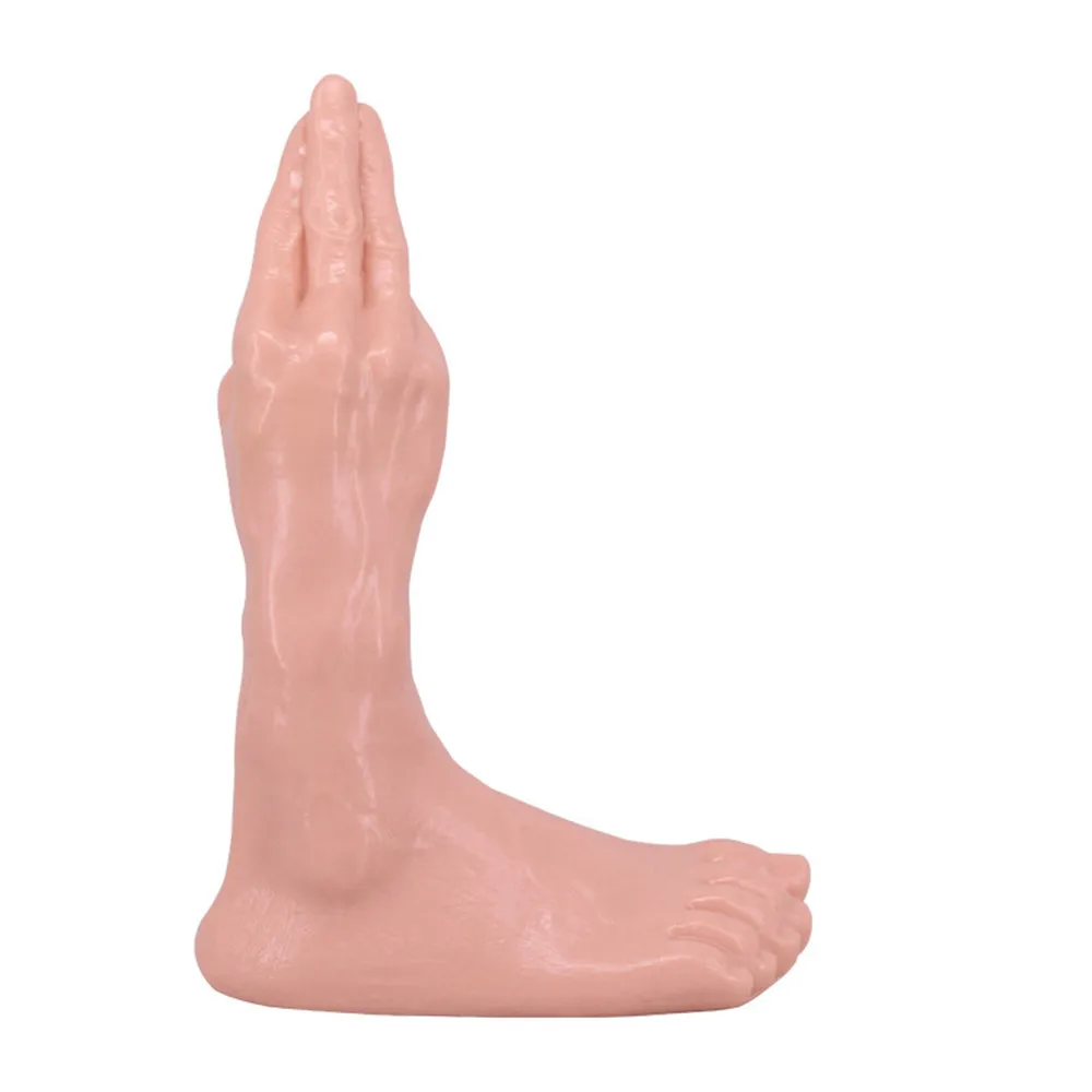 Source Pussy Foot Sex Huge Dildo Realistic Hand Shaped Dildo Toy Female  Masturbator New Design Dildo For Couples on m.alibaba.com