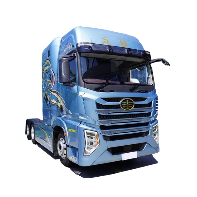 トレーラーヘッド560 HP 6*410ホイール新品中国fawトラクター