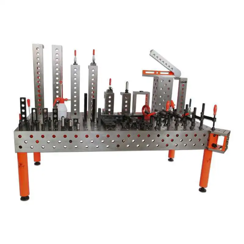 3d Welding Table With Welding Jigs Nitrided Steel High Quality China Provided Customization Soldering Station