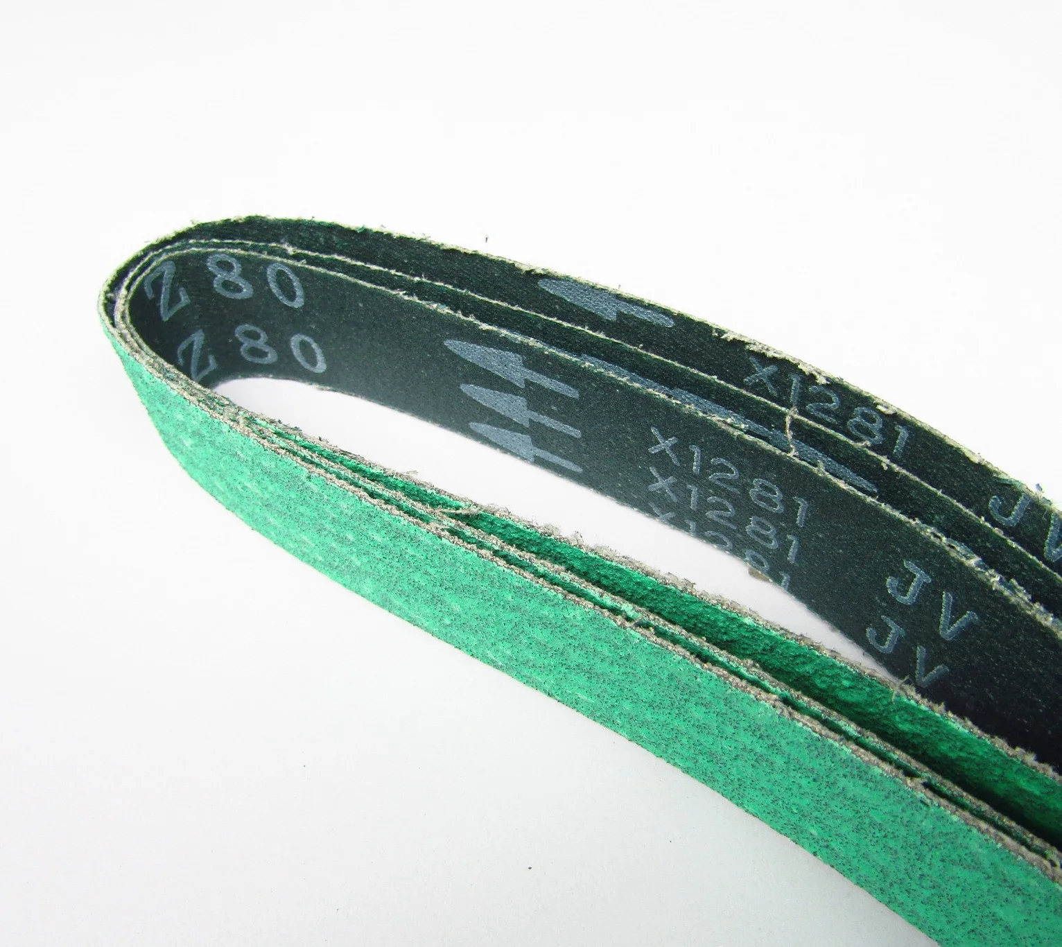 Abrasive Tools Bison Zirconium Sanding Belt with Cloth Backing for Rough Grinding of Stainless Steel and other metals