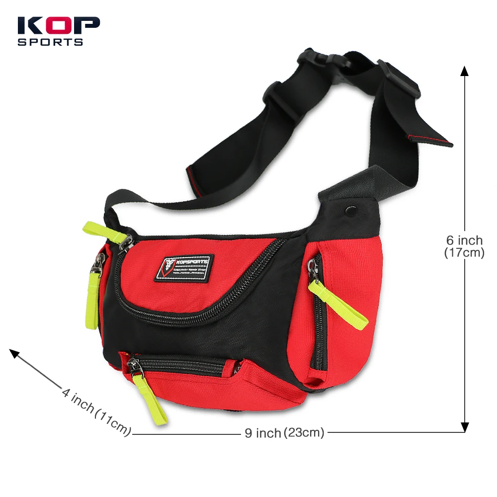Kopbags Custom Print Logo Fashion Running Belt Bag Travel Sport Men Waist Bag Funny Pack supplier