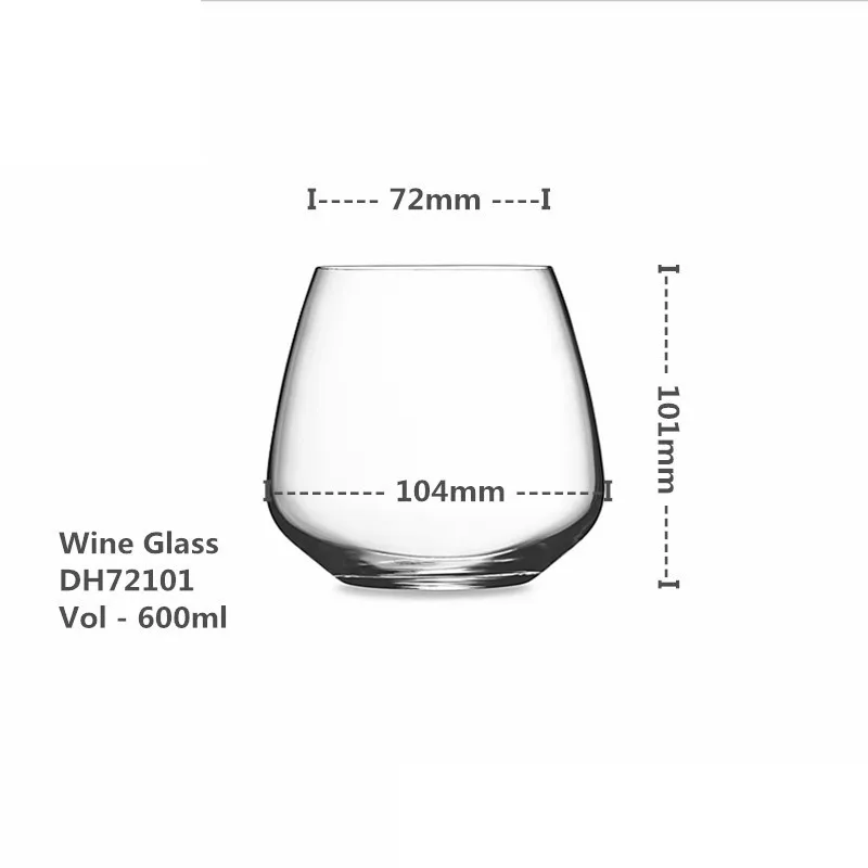 Factory Directly Supply Bulk Wine Glasses For Wedding With Gold Accents Buy Wine Glass 630ml