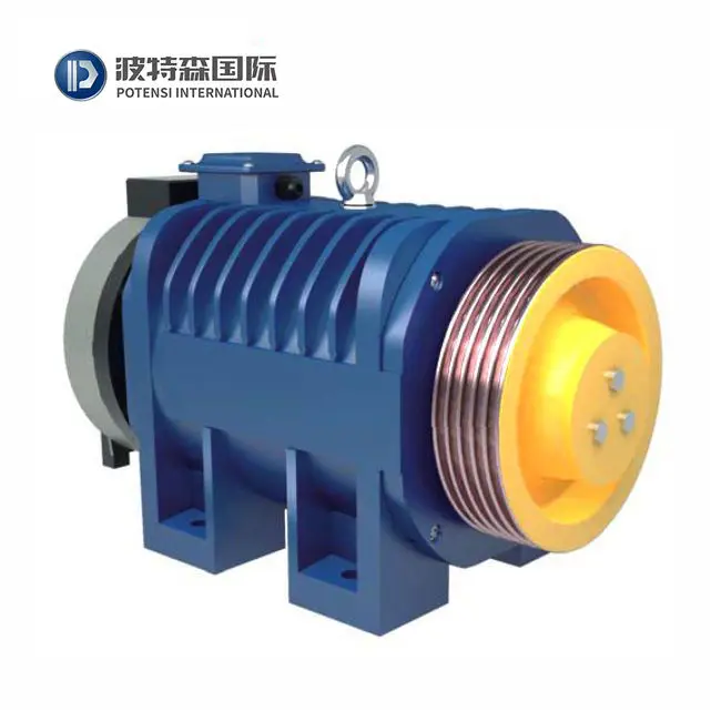 Monadrive Elevator Permanent Magnet Synchronous Gearless Traction Machine MONA 200 for Monadrive Elevator Spare Parts