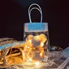 Pink teddy bear+ins self-adhesive bag+warm light
