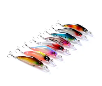 CHEERY Wobbler Fishing Lures Minnow Hard Artificial Bait 8CM 6.3G Crankbait Carp Striped Bass Pesca for Fishing Tackle Lure – Minnow – view 5