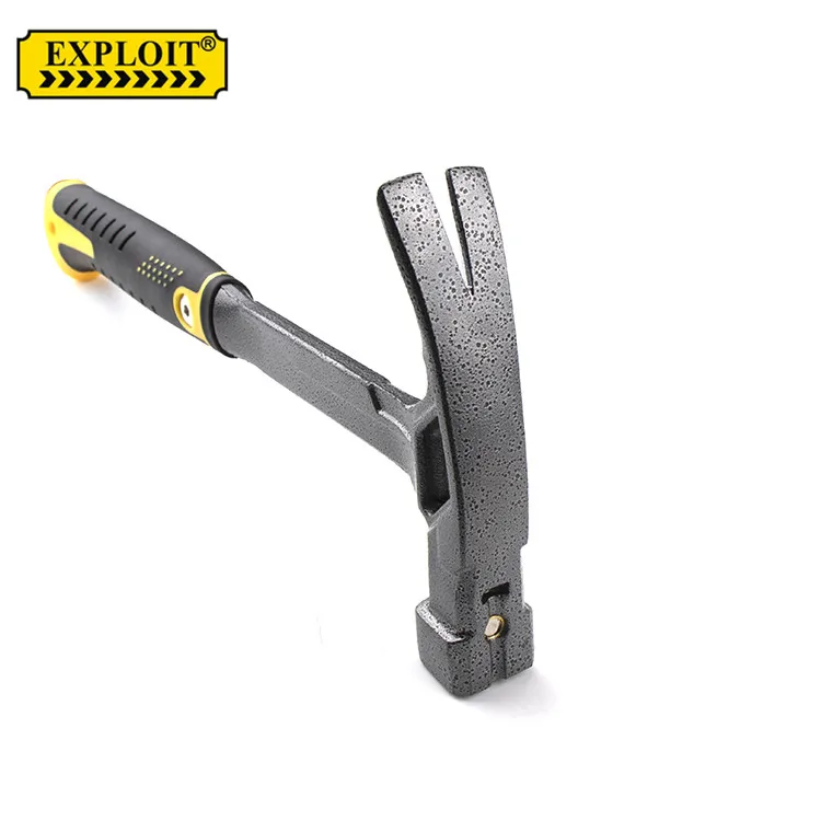 Professional High Quality Heavy Duty Anti-slip High Carbon Steel Magnetic Claw Hammer With TPR Handle