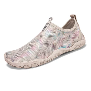 Comfortable Anti-Slip Waterproof Water Shoes Rubber Sole for Indoor Spring Sport Fitness Men Women Barefoot Fitness Footwear