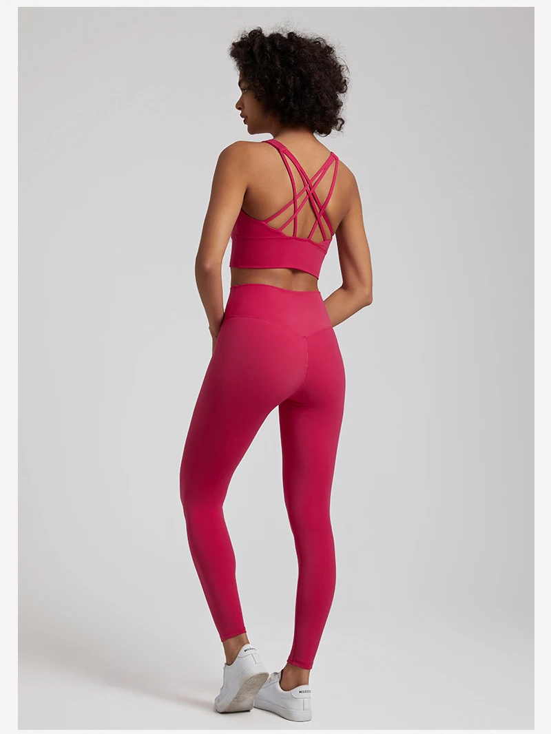 Gym Fitness Workout Sportswear No Camel Toe High Waist Butt Lift Yoga