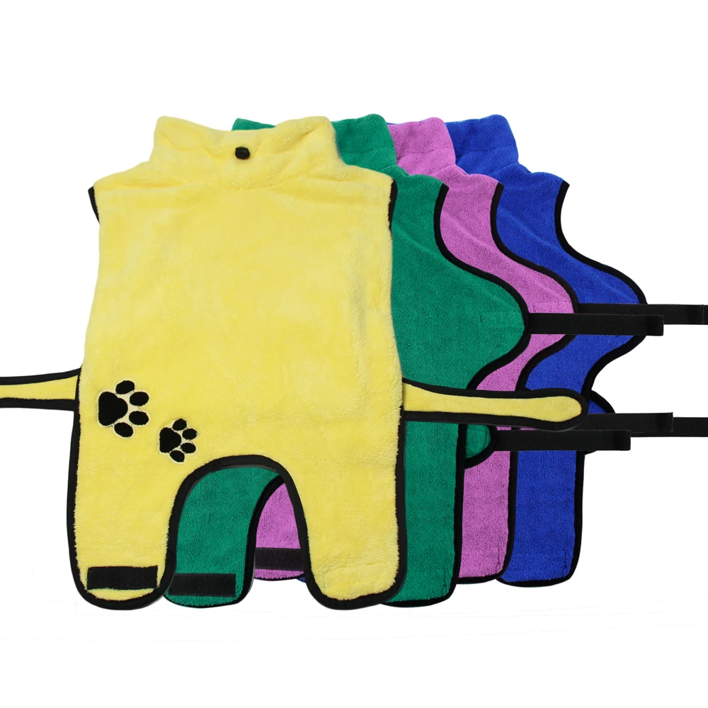 Wholesale Excellent Microfibre Cat Dog Dry Towels Quick Dry Bathing