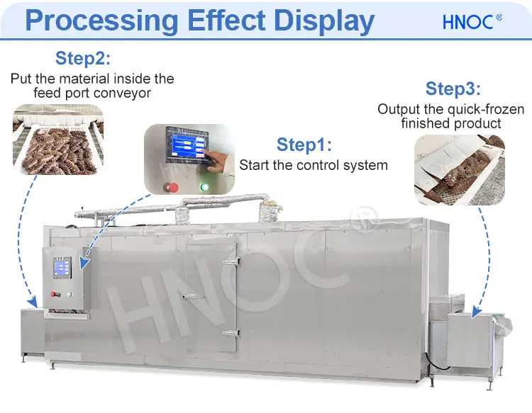 Iqf Blast Tunnel Freezer, HNOC, 380V, 100-5000kg - detail 12