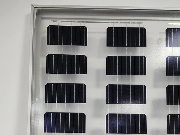 Oem Full Watt Cells Double Glass Bipv Transparent Solar Panels For ...
