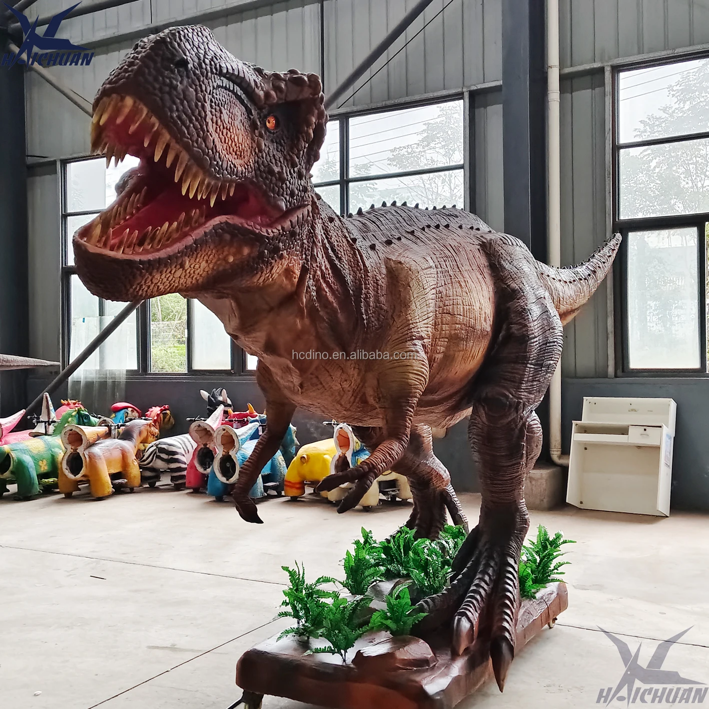 Dinosaur Attraction Realistic Animatronic Dinozor Manufacture Live Size ...