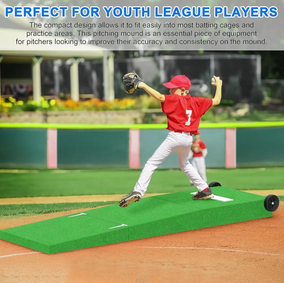 Portable Baseball Pitching Mound Softball Pitchers Mound With