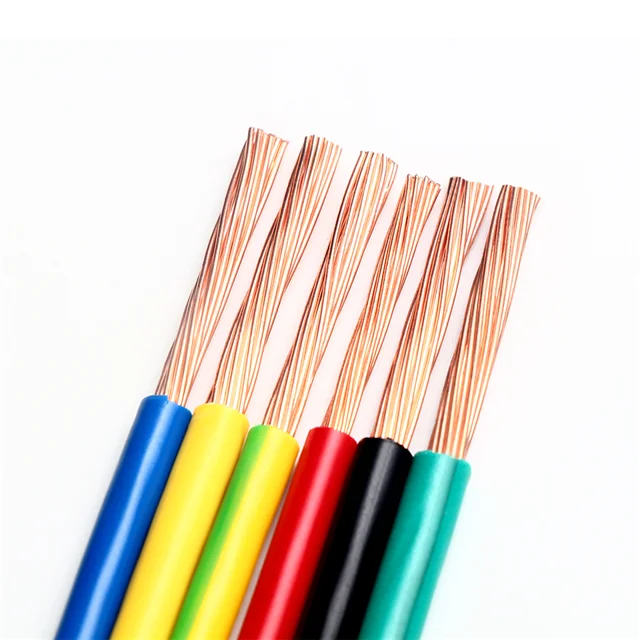 2 core pvc insulated pvc sheath electric flexible copper cable