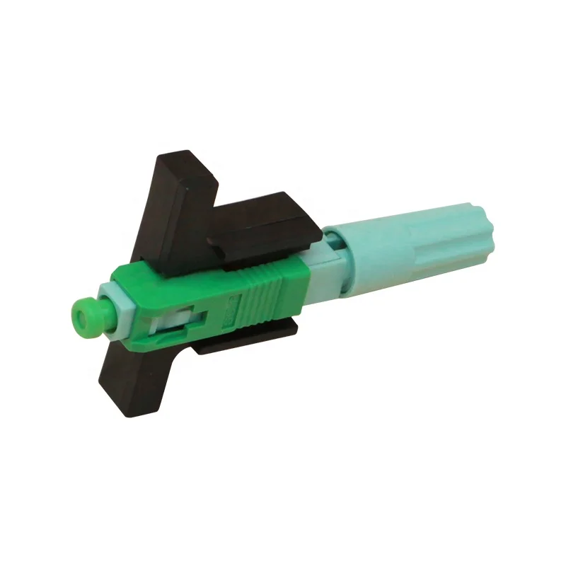 QY FTTH Conector SC APC 3M Fibra Zenco para Otdr Nk3200 Fibracom Fast Connector Mini SC Connector Butterfly