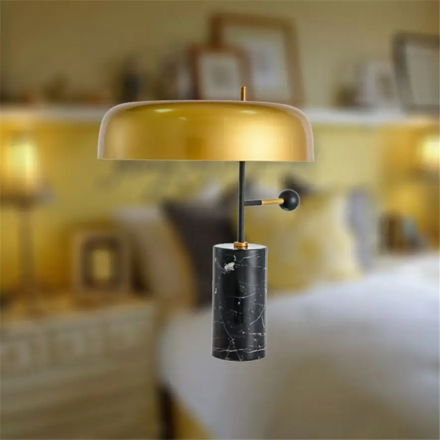 Pen Holder Led Clock Desk Price With Lighted Base Black Marble Marbleen Floating Crystal Table Lamp