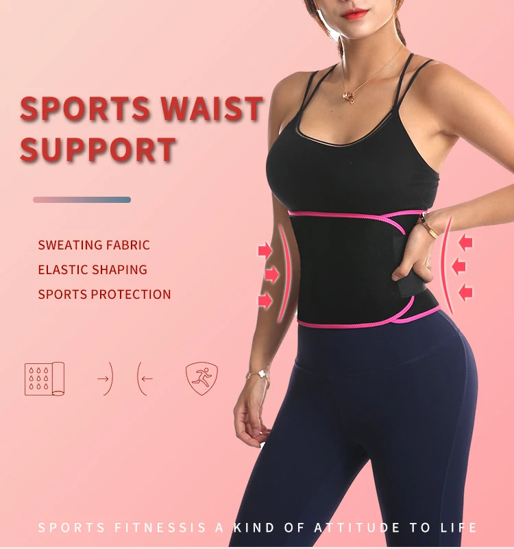 Waist Trainer Trimmer Belt And Neoprene For Women Men Waist Protector