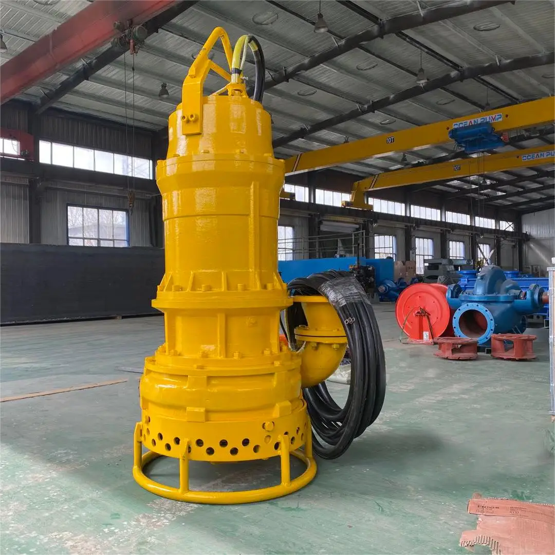 River Lake Dredging Submerged Sludge Pump Vertical Electrical Sand Suction Dredge Pump Submersible Mining Mineral Slurry Pump