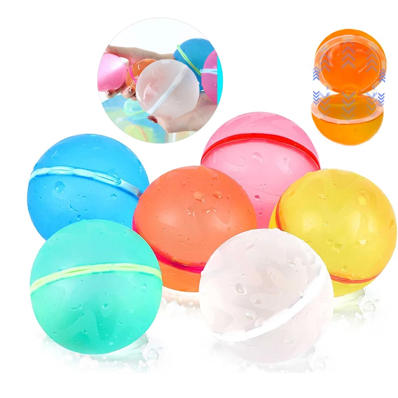 Многоразовые экологически чистые герметичные быстрые воздушные шары уличные водные игрушки силиконовая Водяная бомба для