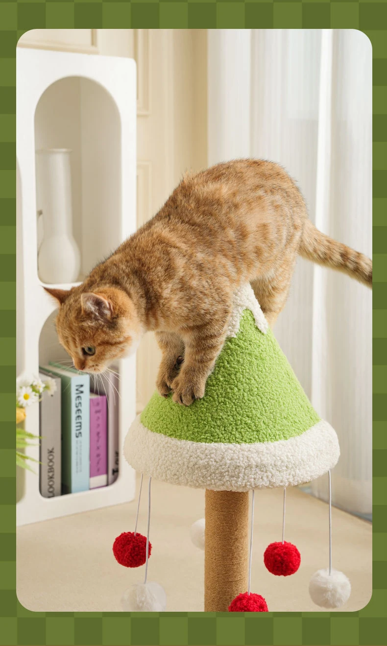 Cat Climbing Frame Grab and Play a cat Scratch Board Toy Rope Grab Column Catch cat Products manufacture