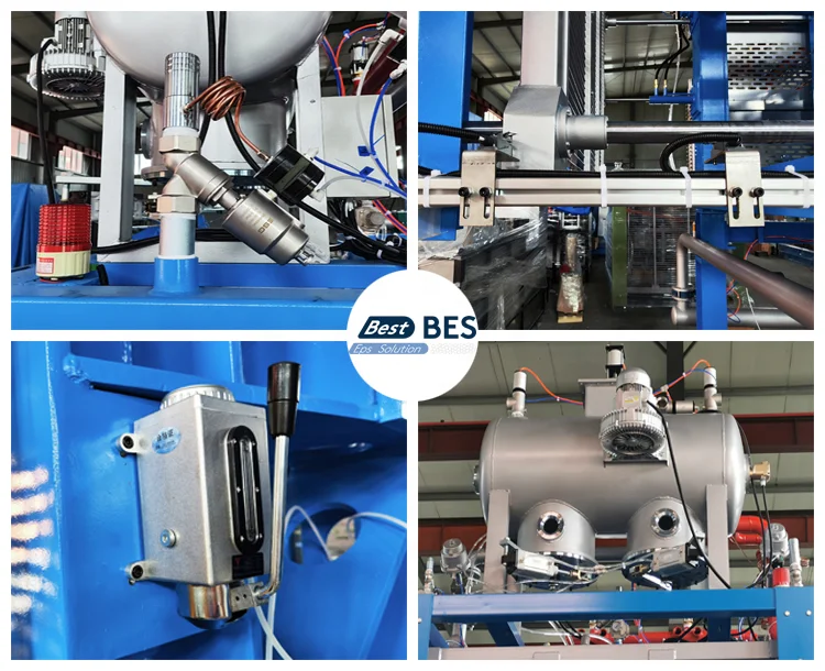 Automatic EPS Molded Styrofoam Packaging Shape Moulding Molding Machine for Insert Brick Block  and Cornice