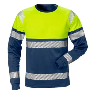 High Quality Premium Safety FR Workwear Shirt NFPA2112 Certificated Hi-Vis Fire Resistant Work Shirt for Oil and Gas