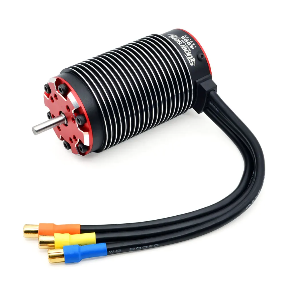 Fdit Moteur sans balais 2435 pour voiture RC 1/16 1/18 2435 3300KV moteur sans balais sans