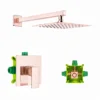 Rose Gold-Wall mounted-Square