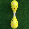 Grande 22cm de largo punto amarillo 1