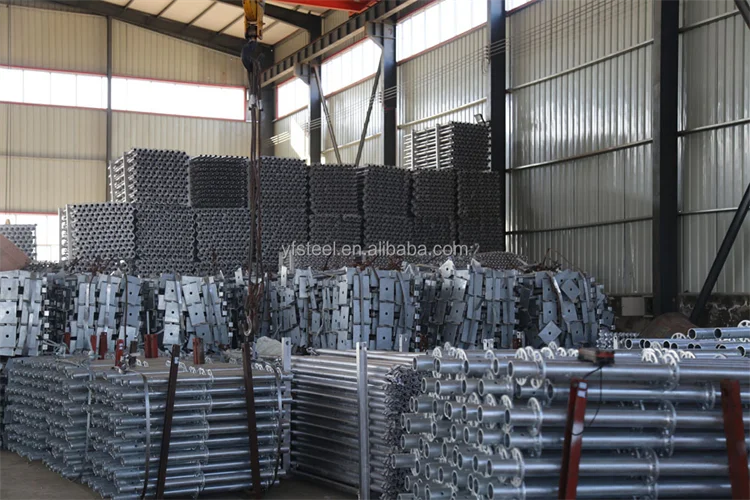 Hot Dip Galvanized Steel Scaffold Andamios Steiger Echafaudage--metallique Construction Scaffolding Ringlock