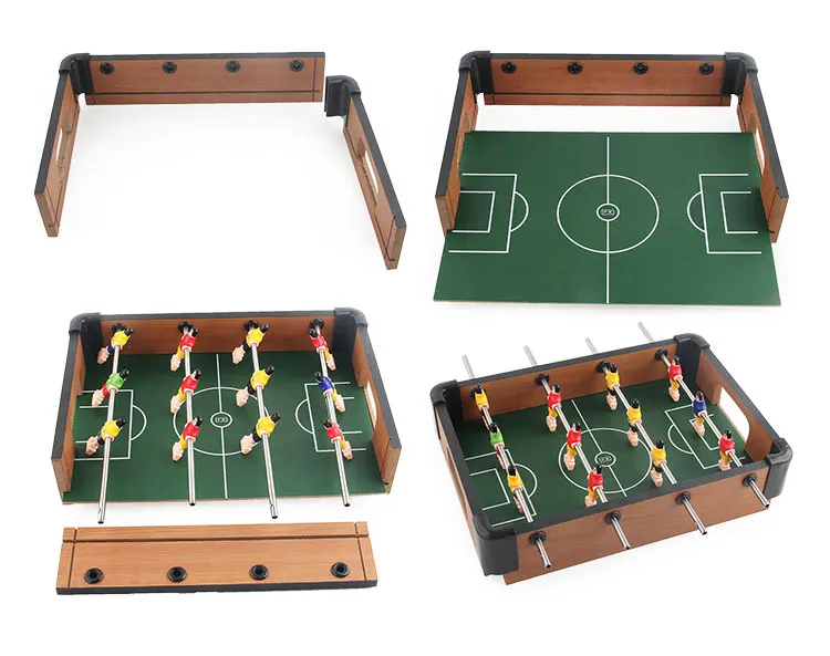 Custom Mini Table Foosball Wooden Desktop Football Table Toy Indoor Foosball Soccer Table