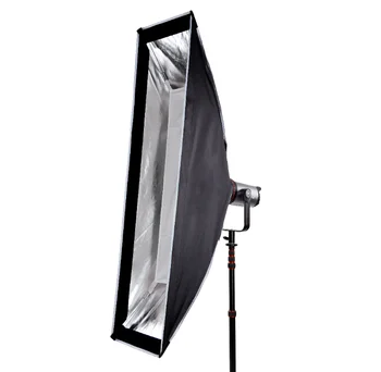 Triopo Softbox KD2 30x120cm Rectangular Softbox with Quick Release Pressing Design Bowens Mount for Studio Light