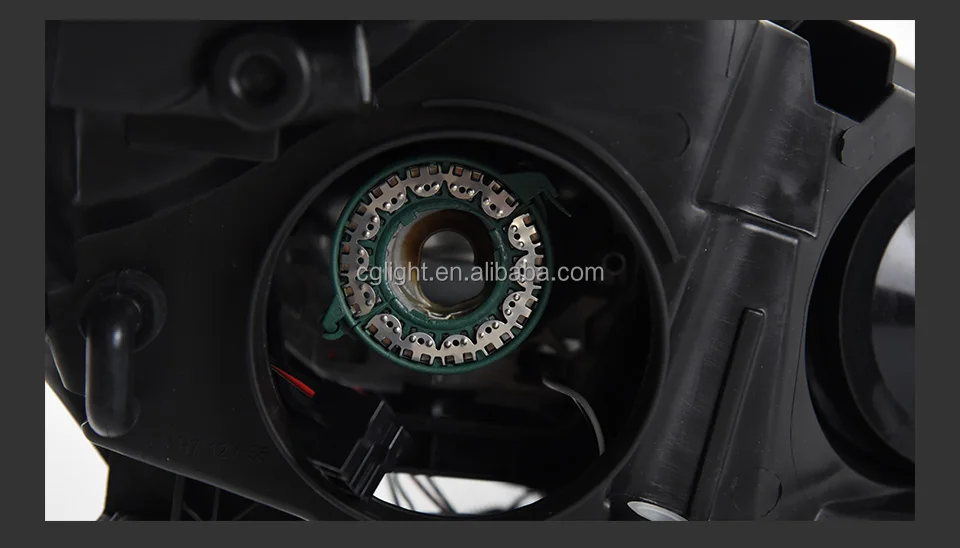 Faro delantero para coche Ford Focus, lente de proyector, señal dinámica Drl, accesorios automotrices, 2015-2017