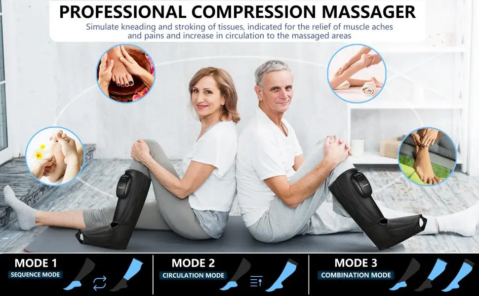 Buy FT-059A Cordless & Rechargeable Foot & Leg Massager