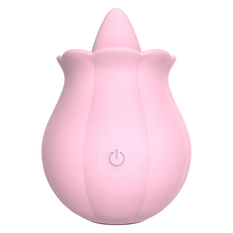 2022 Happy Meeting Purple pink New Rose Pumpkin Nipple Clit Stimulator  Vibrador Jump Egg Tongue Licking Vibrator for Woman