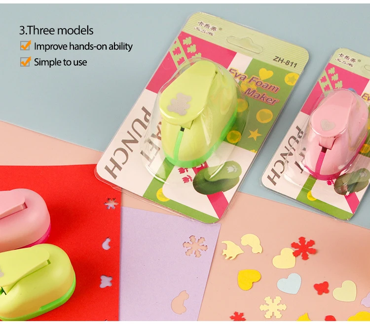 Cute Pattern Shape Hole Puncher Set For Scrapbook Kids,Office School ...